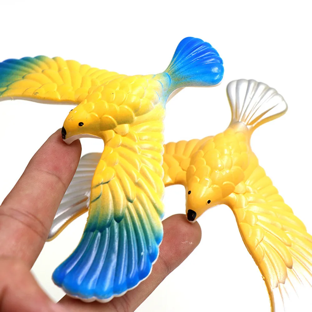 

Toys For children Hot Sale Amazing Balancing Eagle With Pyramid Stand Magic Bird Desk Kids Toy Fun Learn