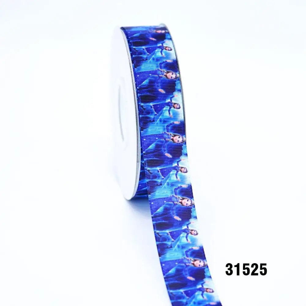31525 50 ярдов мультфильм ленты напечатанные grosgrain ленты 31513 - Цвет: 31525