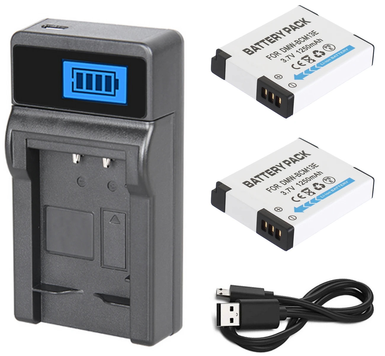 Batería y cargador para cámara Digital Panasonic Lumix DMC TZ40, DMC TZ41, DMC TZ60, DMC TZ61, DMC TZ70, DMC 2 paquetes|Batería de cámara| - AliExpress