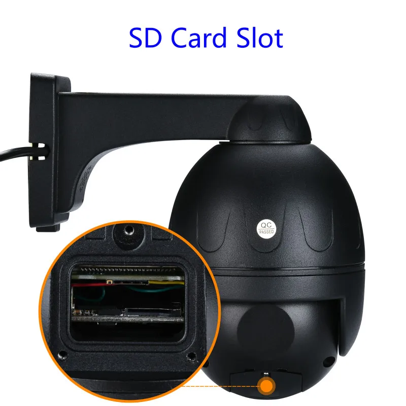 4K 8MP 5MP POE Cloud storage SD card two way audio 5X zoom IP PTZ Cameras IPV6 IPV4 Onvif 50m IR vision CCTV Cameras|Камеры
