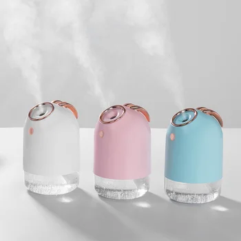 

Ultrasonic Air Humidifier Mini Diffuser USB Essential Oil Difffuser Rabbit Aromatherapy Mist Maker Fogger For Home Office