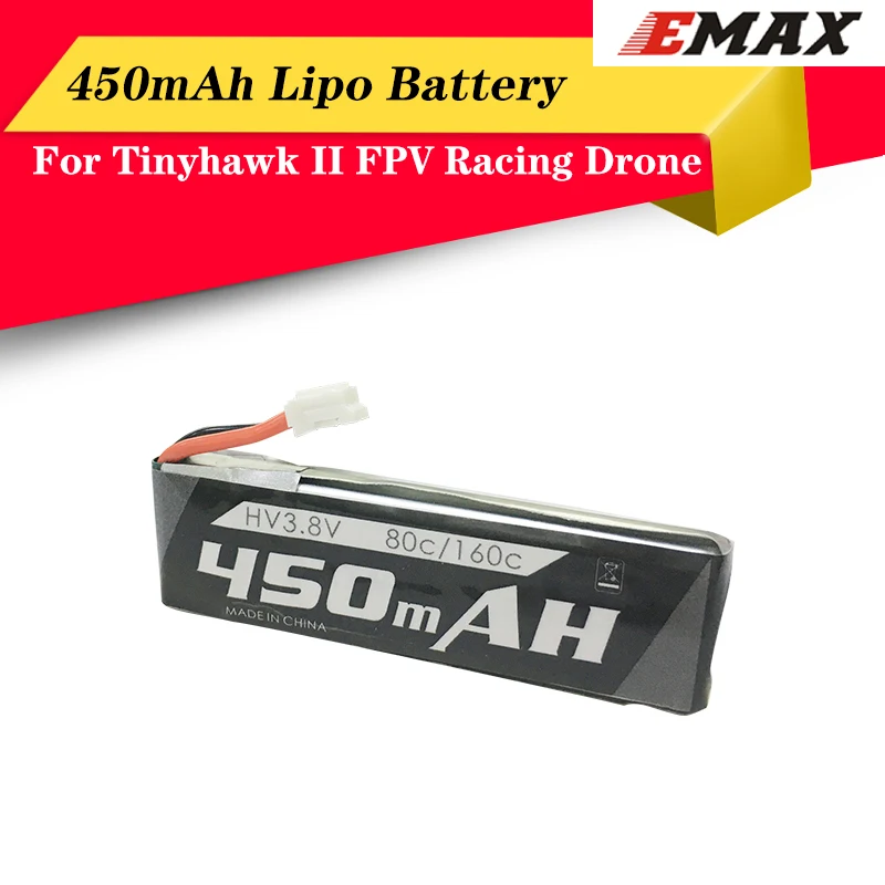 Запасная деталь для гоночного дрона EMAX Nanohawk X Tinyhawk 1S 80C/160C HV 450 мА · ч высокое