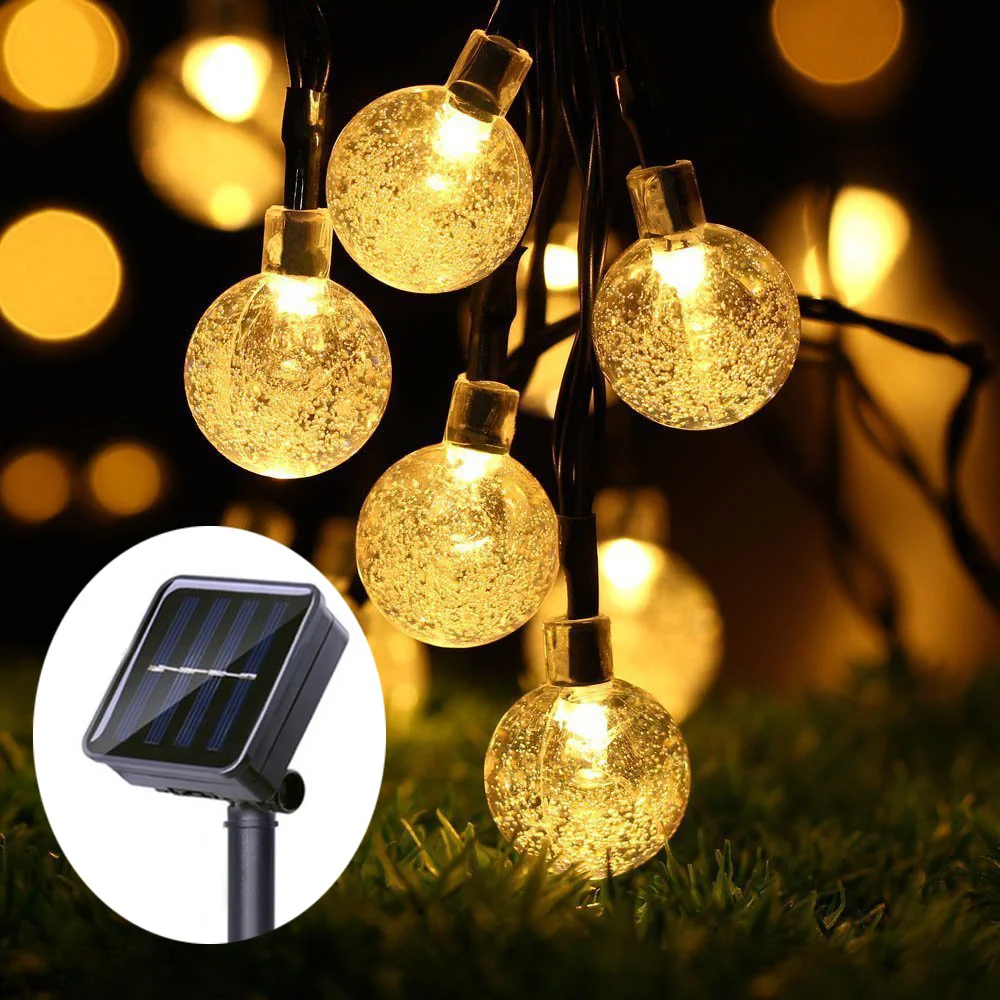 Solar Powered String Lights Outdoors Solar Powered Led String Lights
