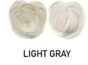 Light gray Шелковистые заколки для волос, термостойкие накладные волосы для женщин, доступны для женщин, термостойкие накладные волосы на каждый день - Цвет: Light gray