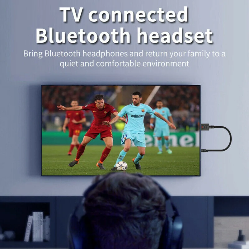 Bluetooth 5,0 аудио передатчик приемник USB адаптер для ТВ ПК автомобильный динамик ноутбука PUO88