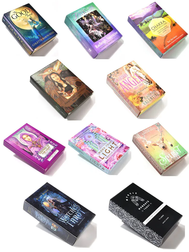 Oracle Tarot Cards коробка набор игра английский Таро колода настольная карточная игра настольная игра вечерние игральные карты развлечения Семейные игры