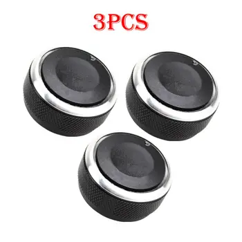 

3pcs Air Condition A/C Panel Control Switch Knob Cover For MAZDA 3 M3 2004-2009