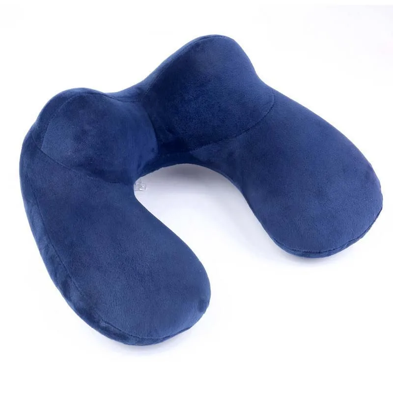Navy Blue Физиотерапия здоровье подушка для шеи путешествия самолет подушка для отдыха подголовник сидение офисного стула Pad - Цвет: Navy Blue