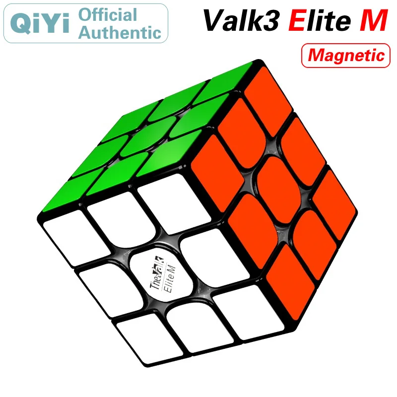 QiYi The Valk 3 Elite M 3x3x3 Магнитный магический куб Valk3/Valk3M 3x3 профессиональный скоростной куб головоломка антистресс игрушки для детей