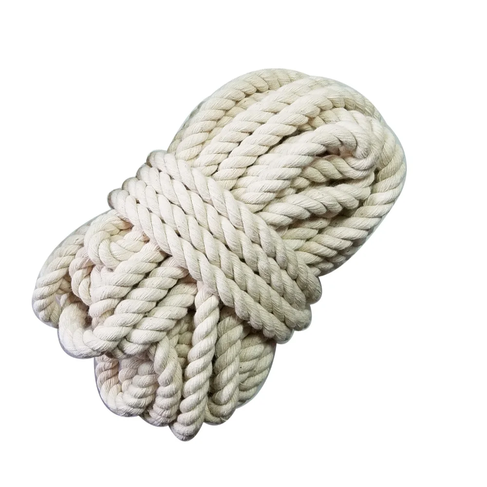 cotton ticker rope twine macrame cords tag hang handmade accessory DIY 3mm-10mm cotton rope macrame cord