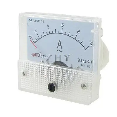 

AC 0-10A Analog Ammeter Current Panel Meter Gauge Tool