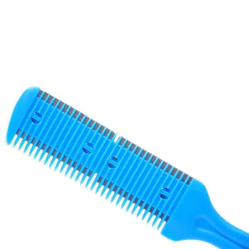 

Barber Scissor Hair Cut Style Razor Magic Blade Comb Haircut Tool Fine Hair Shaver Timmer Women Hair Remover