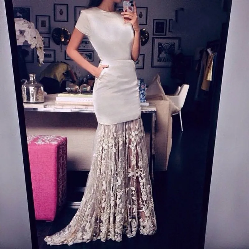 Женское вечернее платье-русалка длинное коктейльное платье в арабском стиле для