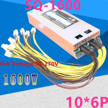 

New PSU For SQ IPC Single Channel 12V 10*6P 1600W Power Supply SQ-1600