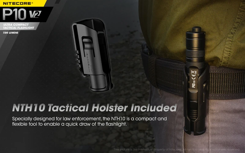 NITECORE P10 V2 LED Tactical Flashlight (12)