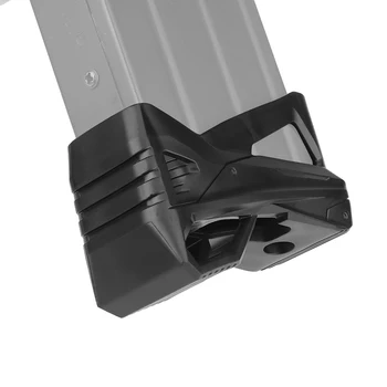 

Tactical Magazine Adapter Sleeve Grip M4 Quick Pull Holster Fit for HI-CAP/MID-CAP/LOW-CAP Airsoft Paintball Extension Pearce Gr