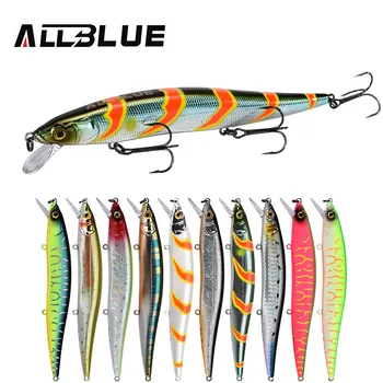 HOT SALE ❤️ ALLBLUE MIHAWK MAGNUM 130F Fishing Lure Jerkbait 130mm 16.5g Floating Wobbler Minnow Bass Pike Bait Fishing Tackle MUSTAD Hooks - discount item 28% OFF Sports & Entertainment