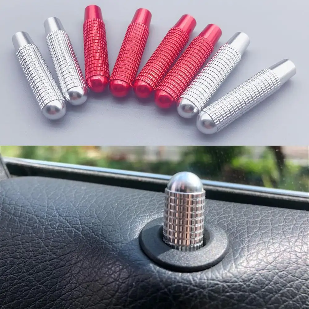 4pcs Auto Door Bolt Car Modified for Mercedes Benz C W205 GLC GLE E W213 CLA GLA A Class