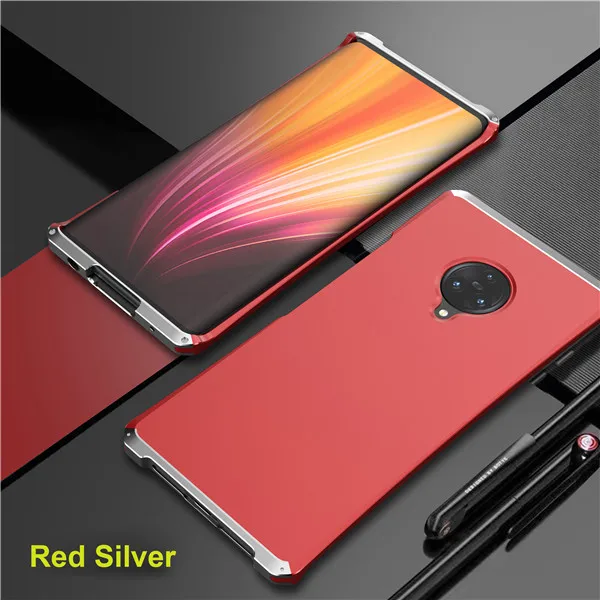 Противоударный чехол Z3i для Vivo NEX 3, чехол, металлическая броня, задняя крышка, Жесткий PC IQOO Coque для Vivo Z3 Z3i, чехол IQOO Pro Funda NEX 3 Capa - Цвет: Red Silver