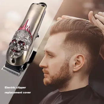 

Portable Zinc Alloy Clipper Lid Refit Shell Clipper Front Cover Barber Accessory Elaborate Manufacture Prolonged Durable