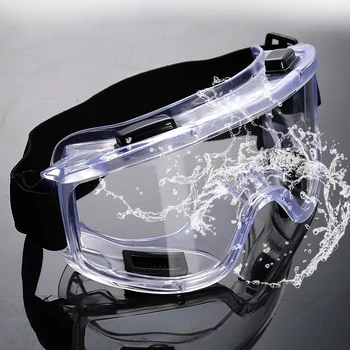 

NEW Safety Glasses Transparent Dust-Proof Glasses Working Glasses Lab Dental Eyewear Splash Protective Anti-wind Glasses Goggles