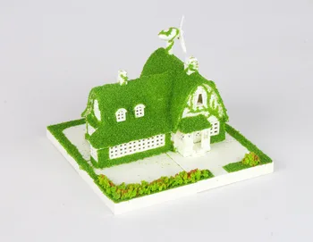 

Kids DIY Self-Adhesive Forest Hut Assembling Puzzle Toys Miniature Dollhouse Kit Apartment Kit Educational Toys For Children