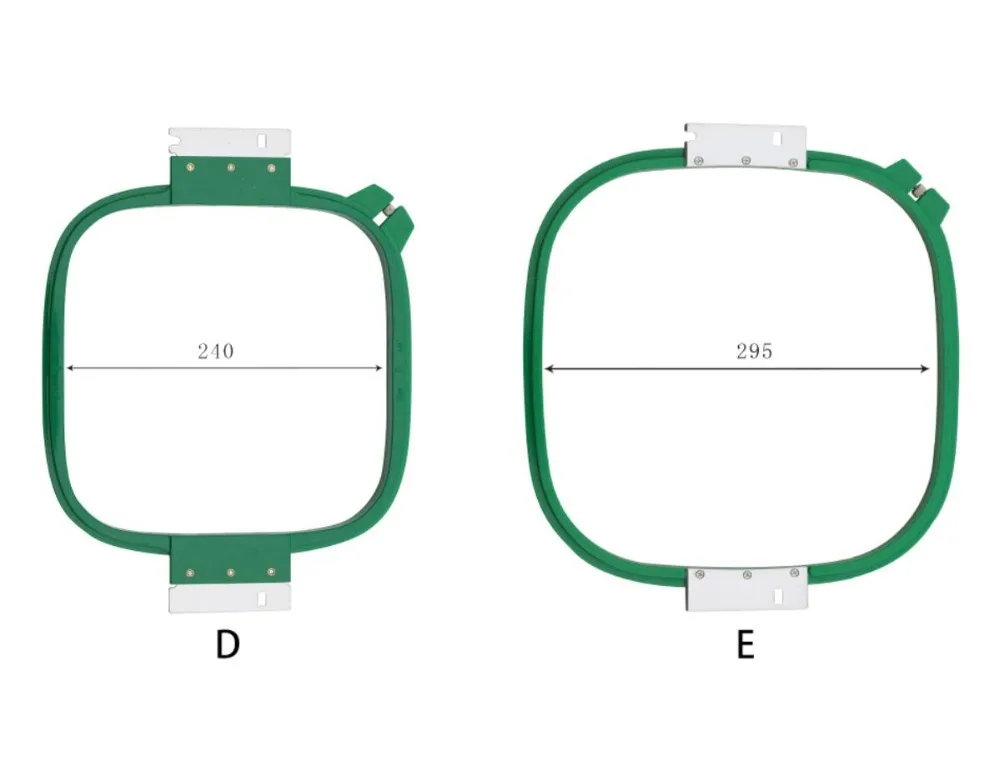 355 мм набор квадратных рамок для вышивания, пластиковые кольца для вышивания крестиком, аксессуары для швейной машины