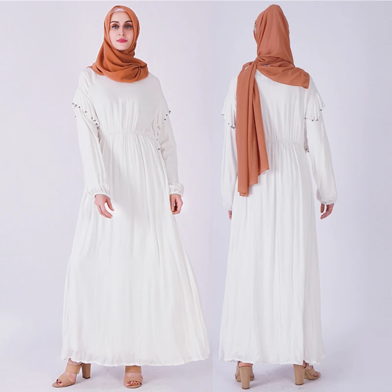 Abaya мусульманская одежда для Дубай мусульманский хиджаб платье Vestido Jilbab Caftan Рамадан арабские платья Tesettur Elbise одеяние мусульмане Longue кафтан
