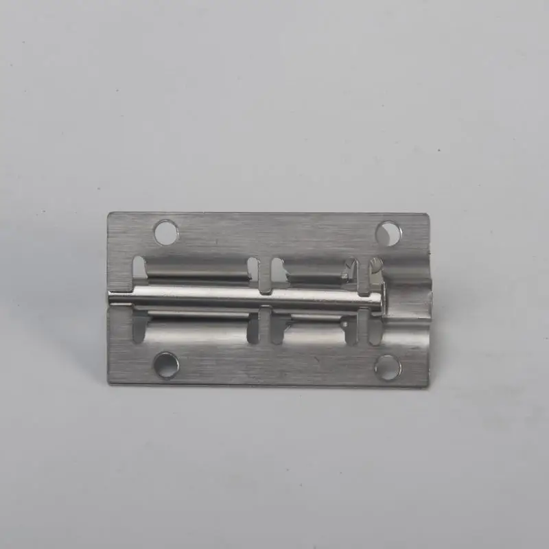 1*PC 1.5/2/3/4/6 Inch Long Silver Stainless Steel Door Latch Sliding Lock Bolt Latch Hasp Staple Gate Safety Lock