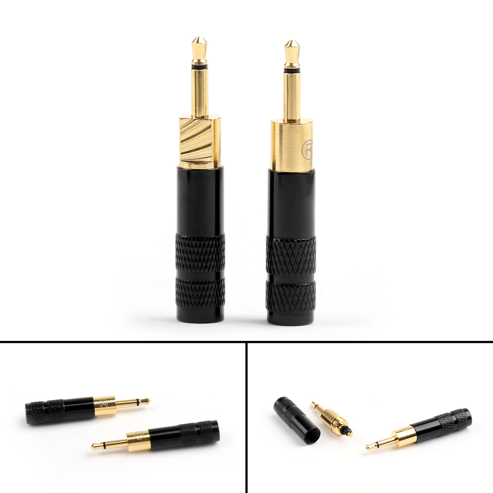 Artudatech 5 Pcs 4 4mm 5Pole Headphone Plug Audio Adapter For Sony NW WM1Z NW WM1A Player Black Connector Parts