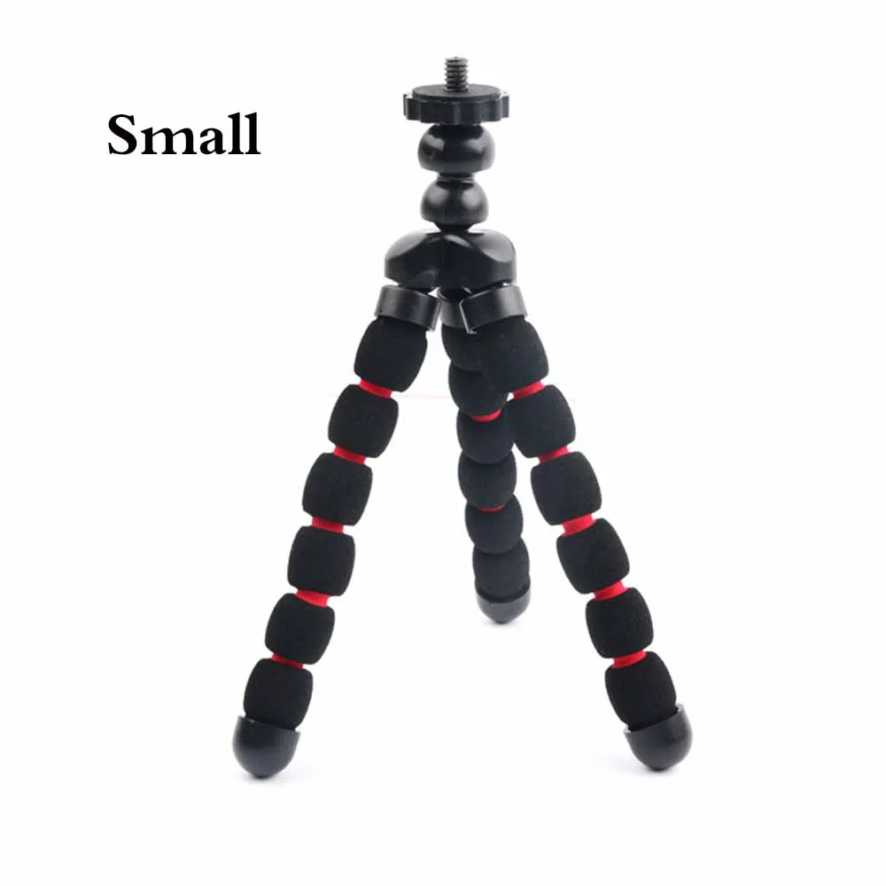 S Портативный штатив для осьминога Гибкая камера мини-монопод Gorillapod для Nikon Sony Canon d5200 DSLR Gopro HERO 4K камеры - Цвет: S