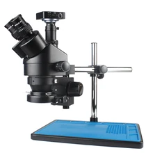 38MP HDMI Digital USB Microscopio Kamera 3,5 X-90X Simul-Brenn Trinocular Stereo Mikroskop Löten Reparatur Industrie Microscopio