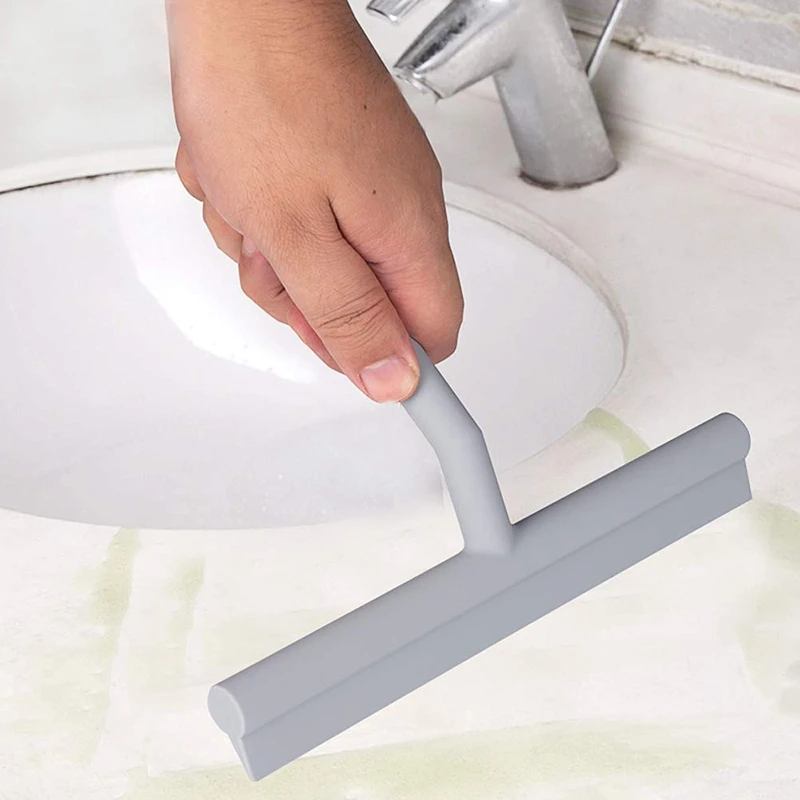 ELEG-Shower скребок для стеклоочиститель с Силиконовый нож и держатель крюк для ванной комнаты/кухни/стекла автомобиля/зеркала/
