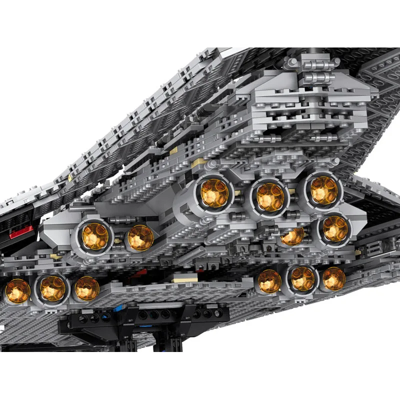 Pаспродажа Legoinglys Star Wars 05028 набор Execytor супер Звездная модель эсминца строительный комплект блоки кирпичи игрушки детские подарки