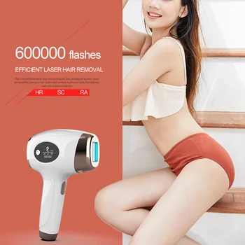 

Professional Permanent IPL Laser Depilator 600000 flash LCD laser hair removal Photoepilator women painless hair remover machine