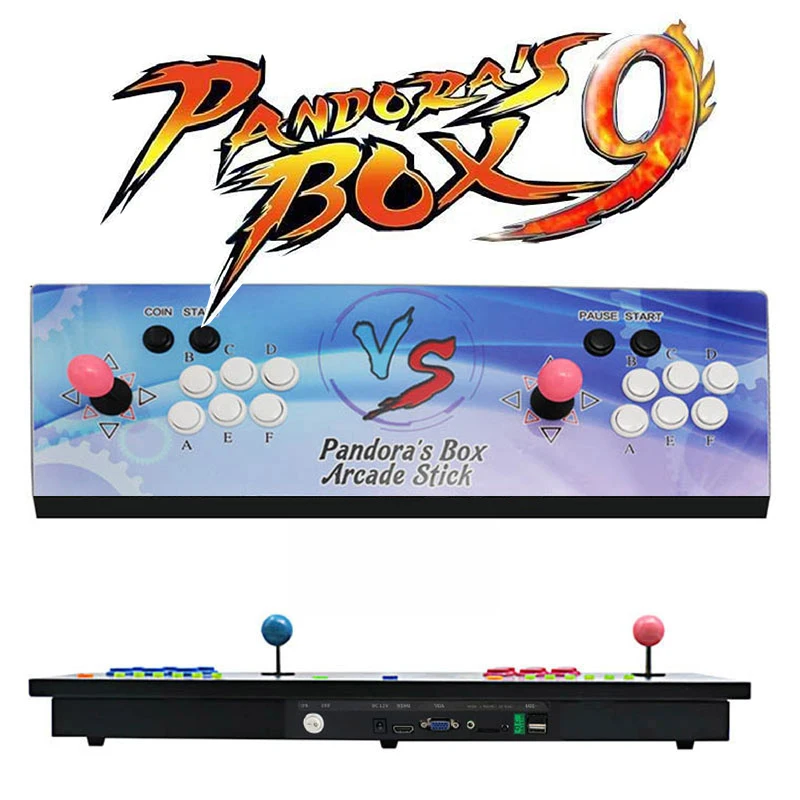2 игрока Pandora Box 9 1500 встроенная игровая консоль для аркадных игр 8 кнопок