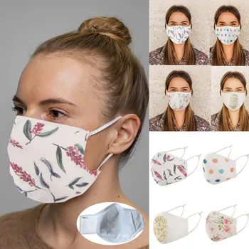 

Camouflage Pm2.5 Breathable Mouth Face Cover Unisex Breathable Face Care Printing Facemask Protection Topmask Filter Mascarillas