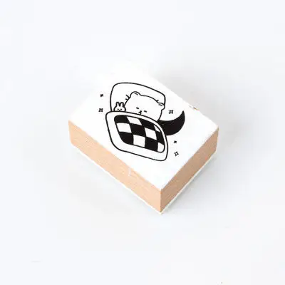 1 шт. DIY ремесла штампы животных деревянные резиновые Креативные соль Стиль Забавный штамп пуля журнал канцелярские принадлежности стандартные уплотнения - Цвет: wananhaomeng