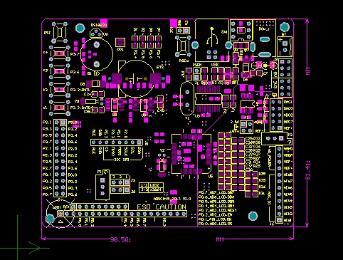 ADUC845 ADUC845 макетная плата 24bitAD