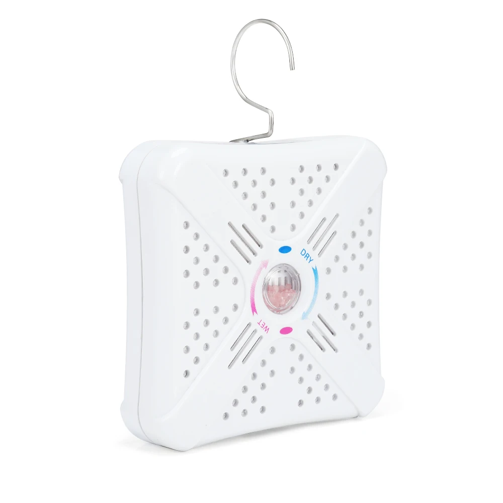 

Rechargeable Mini Dehumidifier Multifunctional Wardrobe Shoebox Dryers Moisture Absorber Household With Hook