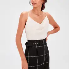 Trendyol черная юбка с деталями TWOAW20ET0291