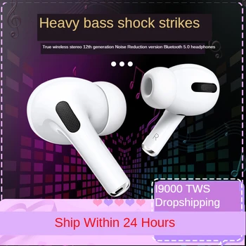 

Air 3 tws bluetooth headphones pro 3D Stereo HIFI mini earphones Portable wireless earphone for phone pk i9s i12 i9000 i900000