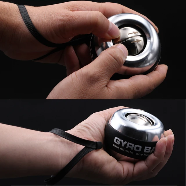 Elevate your workout regimen with the Auto-Start Gyroscopic Ball