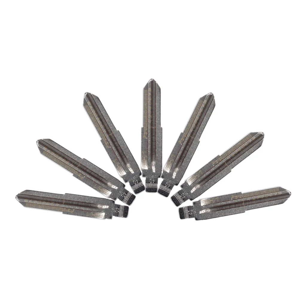 Гравированная линия Пустая шкала Uncut KD Key Blade для Chevrolet Captiva/Epica Lishi 2 в 1 locksminth Tool шт. 40