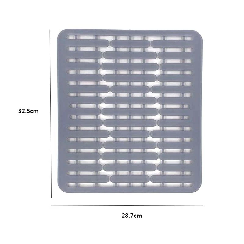  OXO Good Grips Silicone Sink Mat - Large,Silver : Home & Kitchen