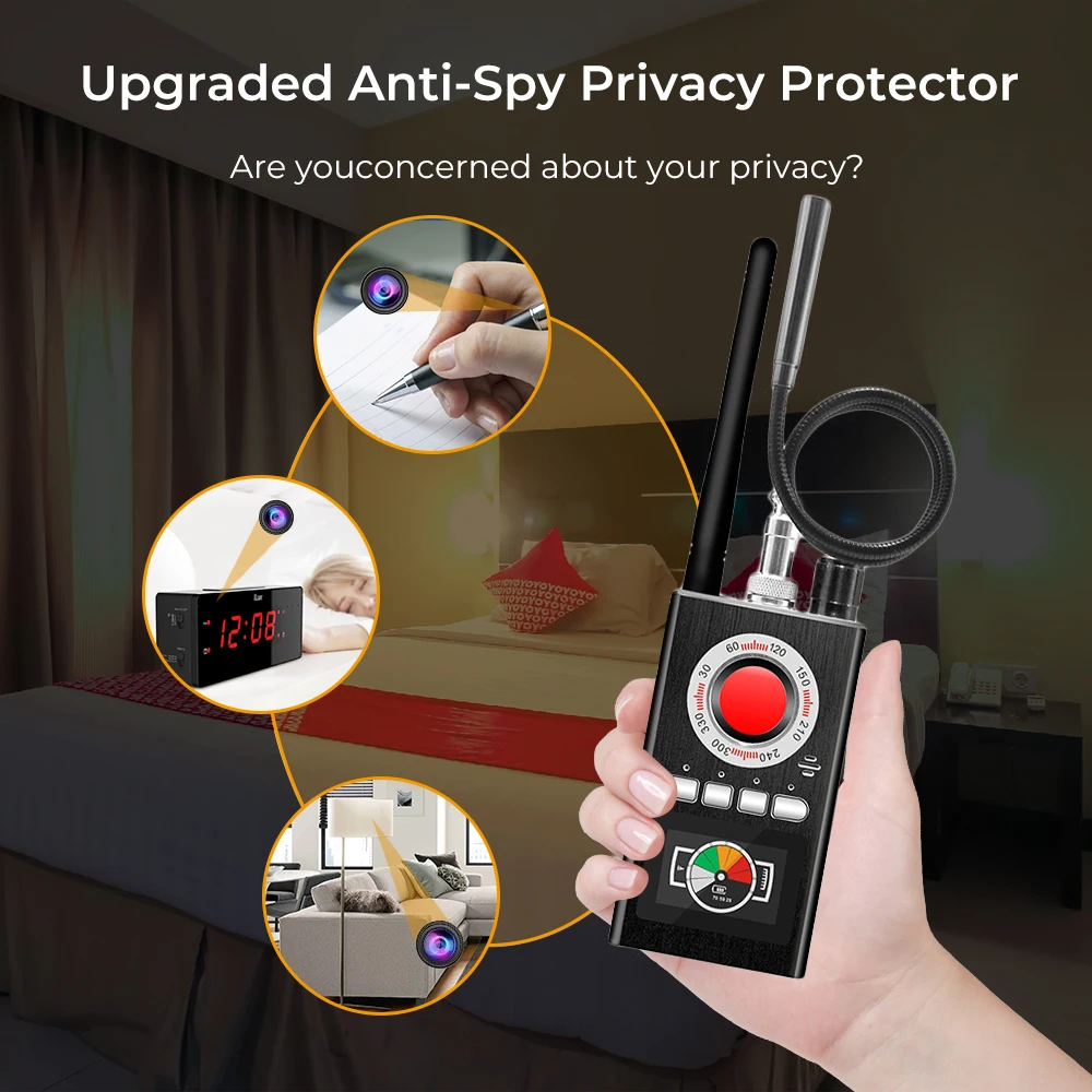 Антирадар детектор гаджеты мини устройство для глушения и подслушивания жучков