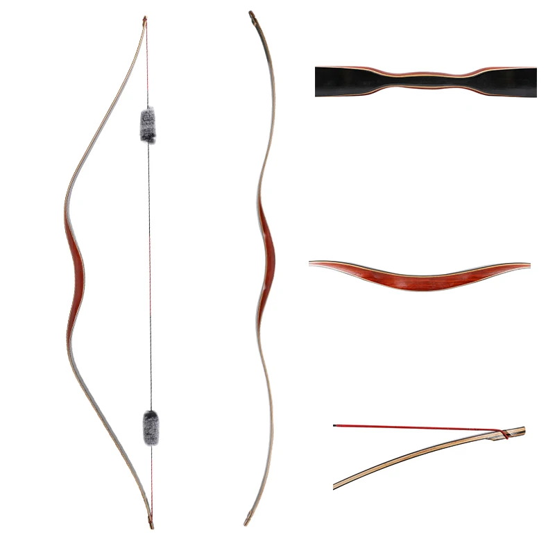 Traditional Archery Bow for Right and Left handed Adult Hunting Bow