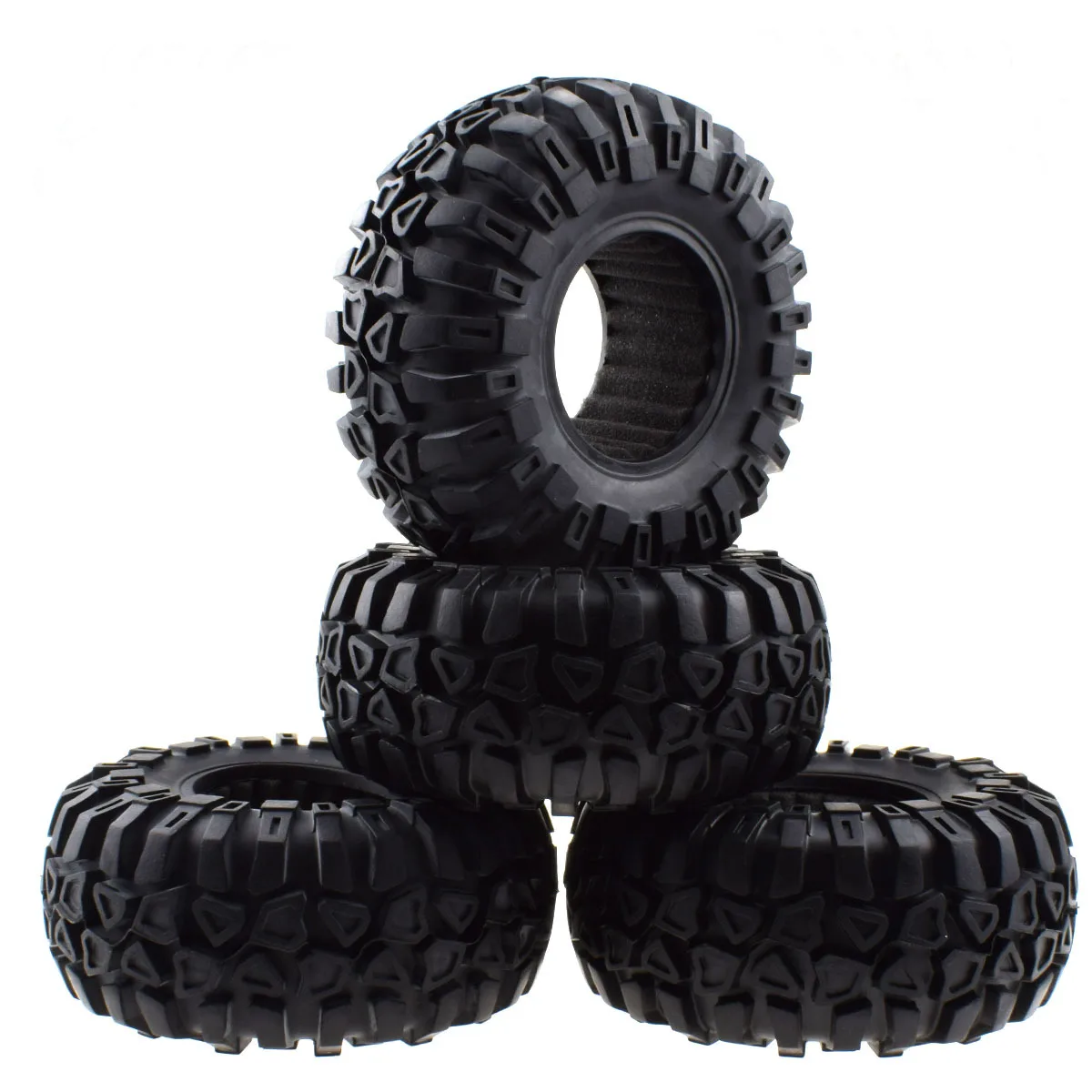 

2.2-Inch Climbing Car Tire 135 Size Tire with Sponge Inner Wearing with 2.2-Inch Metal Wheel Hub