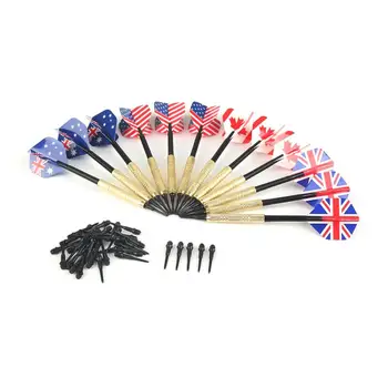 

12Pcs Professional 175 grams Steel Tip Darts Copper Plating Needle Darts Nice High Quality Throwing Game Toys 7