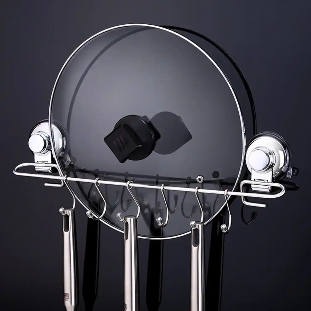 stainless steel suction cup hook creative kitchen tool